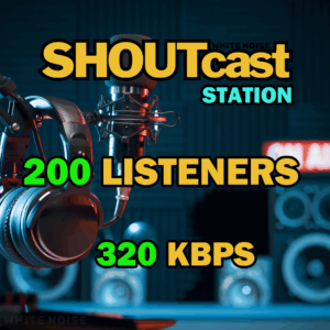 Shoutcast 320kbps - 200 Listeners