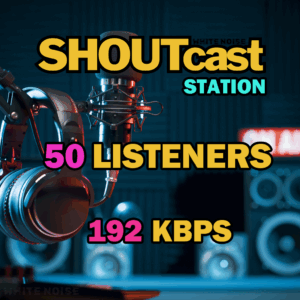 Shoutcast 192kbps - 50 Listeners