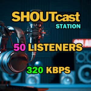 Shoutcast 320kbps - 50 Listeners